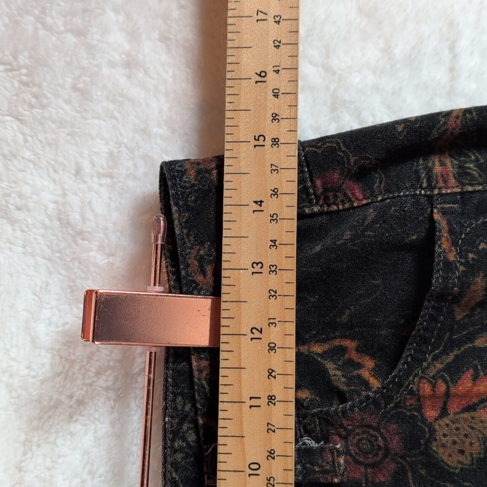 592-Nile Floral Patterned‎ Pants - Picture 3 of 6